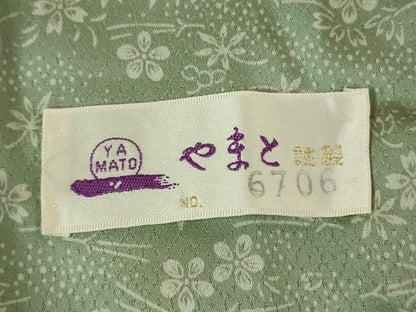 平和屋着物■訪問着　駒刺繍　亀甲花文　暈し染め　金彩　やまと誂製　正絹　逸品　DABJ9065ya