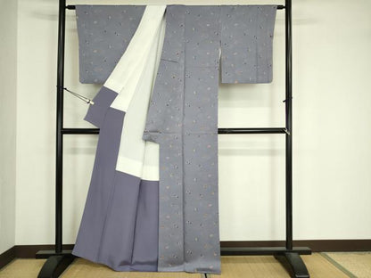 平和屋着物■上質な小紋　飛鳥文　正絹　逸品　DABJ9076ya