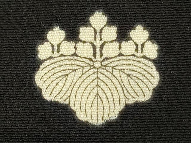 平和屋着物■豪華黒留袖　駒刺繍　鏡裏花鳥文　金彩　正絹　逸品　DABJ9082ya