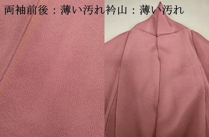 平和屋着物■江戸小紋　鮫小紋柄　正絹　逸品　DABJ9088ya