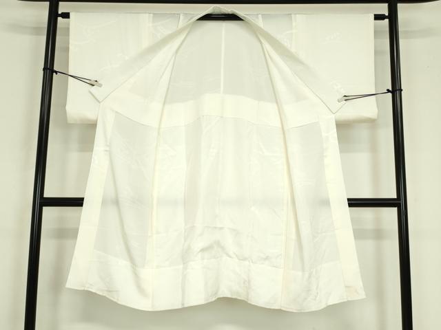 平和屋着物■長襦袢　無双仕立て　立波地紋　正絹　逸品　DABJ9096ya