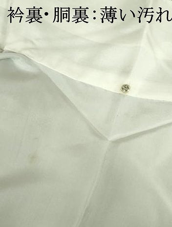 平和屋着物■上質な紬　100亀甲　正絹　逸品　DABJ9121ya