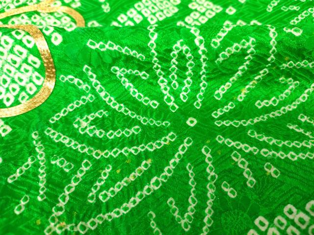 平和屋着物■豪華振袖　総絞り　駒刺繍　舞花文　正絹　逸品　DABJ9131ya