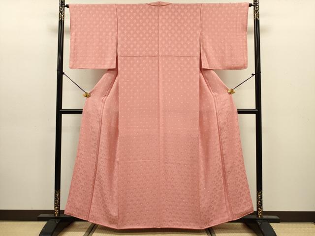 平和屋着物■上質な小紋　絞り　青海波地紋　正絹　逸品　DABJ9142ya