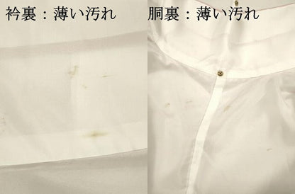 平和屋着物■上質な色無地　洗柿色　正絹　逸品　DABJ9155ya