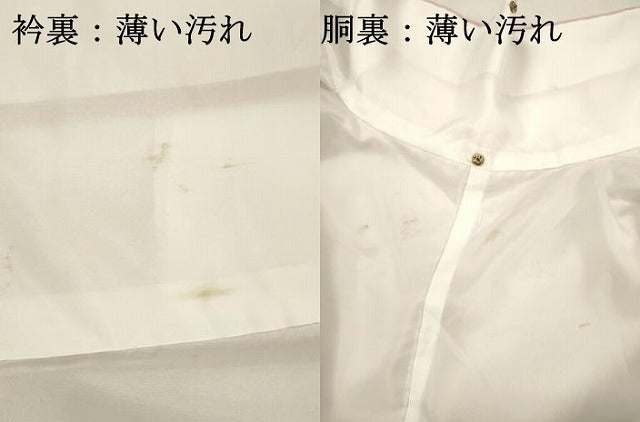 平和屋着物■上質な色無地　洗柿色　正絹　逸品　DABJ9155ya