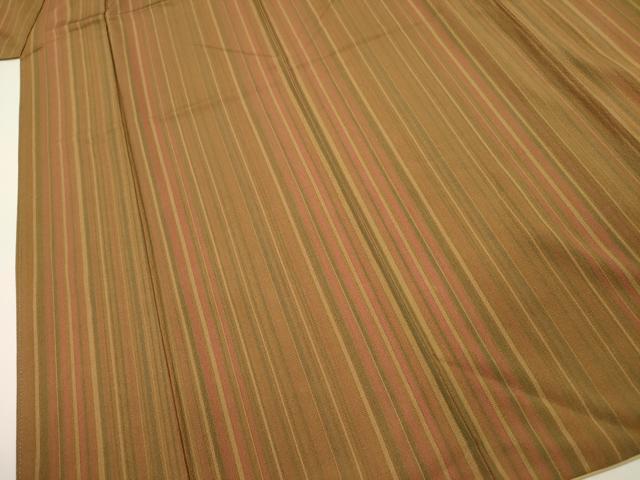 平和屋着物■上質な小紋　間道　正絹　逸品　DABJ9161ya