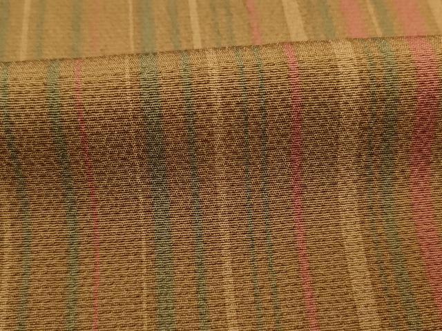 平和屋着物■上質な小紋　間道　正絹　逸品　DABJ9161ya