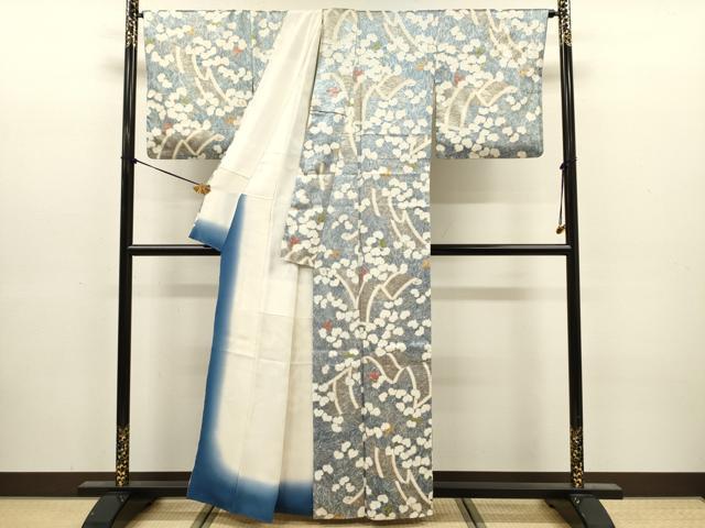 平和屋着物■上質な小紋　花熨斗文　金彩　正絹　逸品　DABJ9183ya