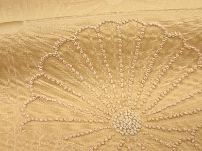 平和屋着物■中国三大刺繍　相良刺繍　訪問着　菊青海波　暈し染め　正絹　逸品　DABJ9185ya