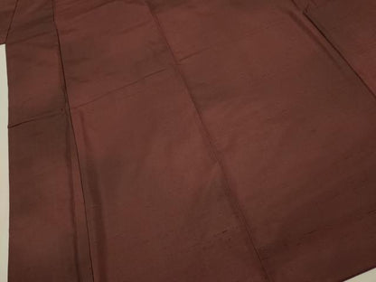 平和屋着物■上質な紬　霞文　暈し染め　正絹　逸品　DABJ9186ya