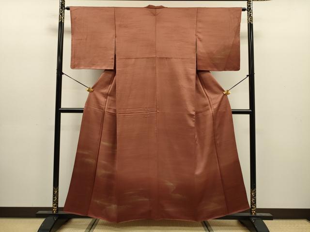 平和屋着物■訪問着　霞文　暈し染め　金彩　正絹　逸品　DABJ9192ya