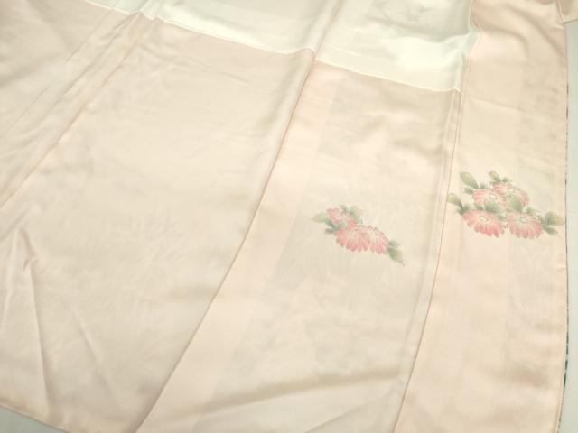 平和屋着物■訪問着　作家物　手描き　風景花文　暈し染め　正絹　逸品　DABJ9237ya