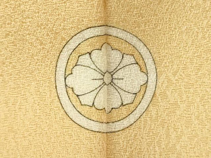 平和屋着物■訪問着　刺繍　菊尽くし　金彩　正絹　逸品　DABJ9241ya