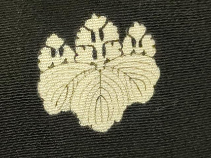 平和屋着物■豪華黒留袖　駒刺繍　束ね熨斗飛鶴花文　金彩　正絹　逸品　DABJ9259ya