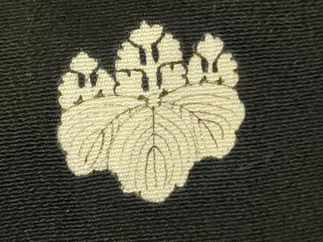 平和屋着物■豪華黒留袖　駒刺繍　束ね熨斗飛鶴花文　金彩　正絹　逸品　DABJ9259ya