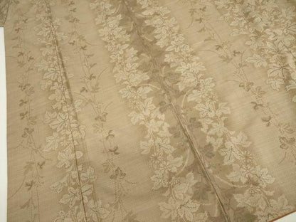 平和屋着物■本場大島紬　9マルキ　草花間道　正絹　逸品　DABJ9265ya