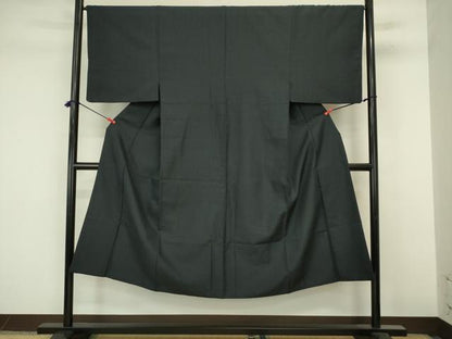 平和屋着物■男性　紬　亀甲柄　正絹　逸品　DABJ9274ya