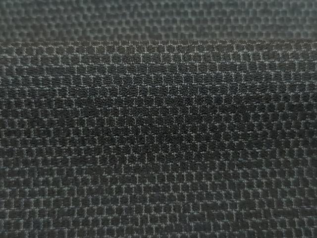 平和屋着物■男性　紬　亀甲柄　正絹　逸品　DABJ9274ya