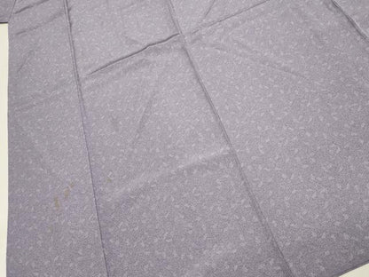 平和屋着物■江戸小紋　葡萄蔦の葉文　正絹　逸品　DABJ9287ya