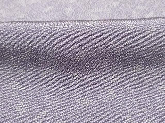 平和屋着物■江戸小紋　葡萄蔦の葉文　正絹　逸品　DABJ9287ya