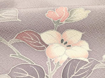 平和屋着物■訪問着　作家物　枝花文　正絹　逸品　DABJ9300ya