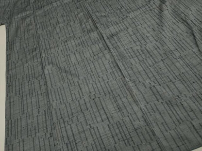 平和屋着物■上質な紬　変わり縞　正絹　逸品　DABJ9312ya