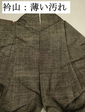 平和屋着物■上質な紬　霞文　正絹　逸品　DABJ9314ya
