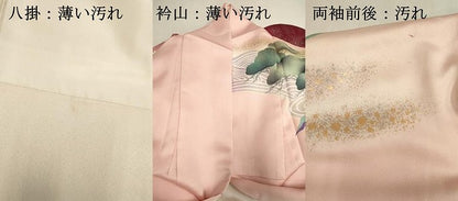 平和屋着物■豪華振袖　駒刺繍　流水鴛鴦松文　暈し染め　金銀彩　正絹　逸品　DABJ9317ya