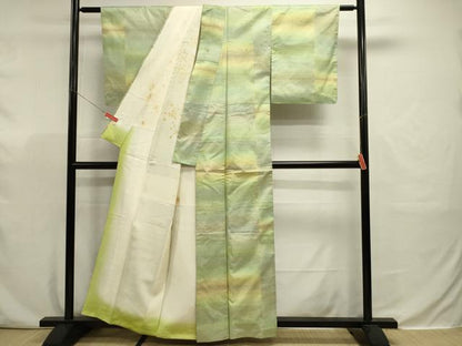 平和屋着物■本場大島紬　7マルキ　霞文　正絹　逸品　DABJ9332ya