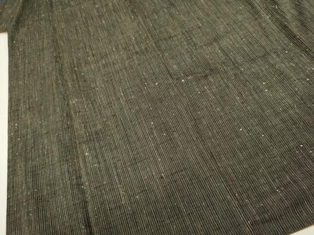 平和屋着物■上質な紬　間道　正絹　逸品　DABJ9338ya