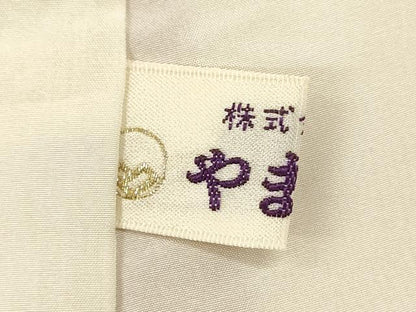 平和屋着物■上質な色無地　草花地紋　石竹色　やまと誂製　正絹　逸品　DABJ9356ya