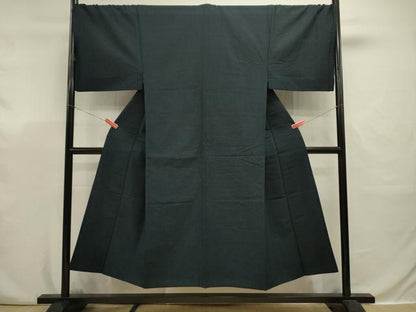 平和屋着物■男性　紬　褐返色　正絹　逸品　DABJ9370ya