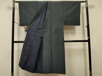 平和屋着物■男性　本場大島紬　80亀甲　正絹　逸品　DABJ9376ya