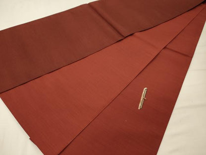 平和屋着物◎太鼓柄袋帯　紬地　器物文様　正絹　逸品　DABJ9445ya