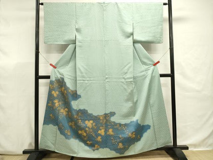 平和屋着物■豪華色留袖　葡萄蔦の葉文　暈し染め　金彩　正絹　逸品　DABJ9500ya