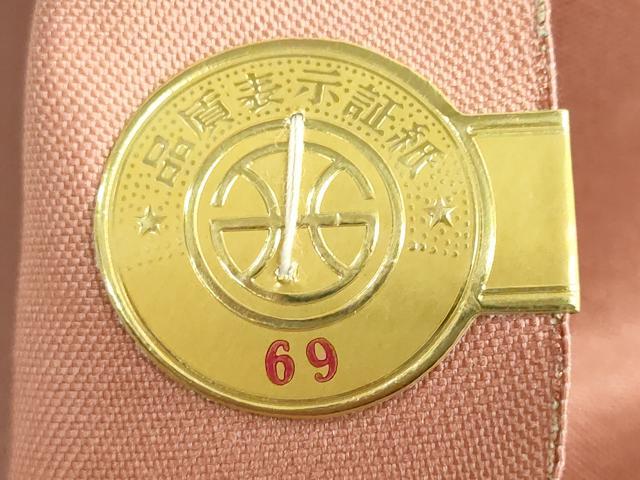 平和屋着物▼西陣　名古屋帯　帯反物　霞文　引箔　証紙付き　逸品　未使用　DABJ9526we