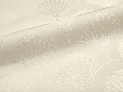 平和屋着物▼白生地　反物　着尺　八掛付き　生成り色　逸品　未使用　DABJ9640we