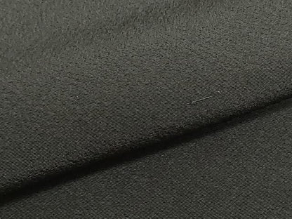 平和屋着物▼羽織・コート　黒紋付　黒反物　羽尺　逸品　未使用　DABJ9766we