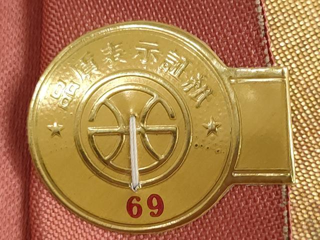 平和屋着物▼西陣　名古屋帯　帯反物　霞文　引箔　証紙付き　逸品　未使用　DABJ9800we