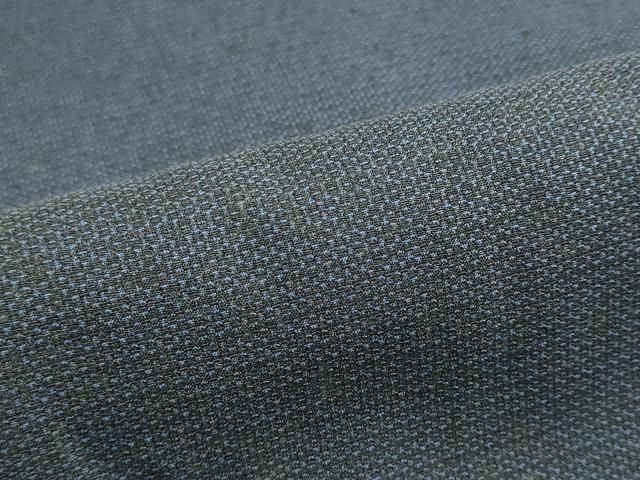 平和屋着物▼男性　紬　反物　着尺　アンサンブル　120亀甲　総詰め　キングサイズ　逸品　未使用　DABJ9862we