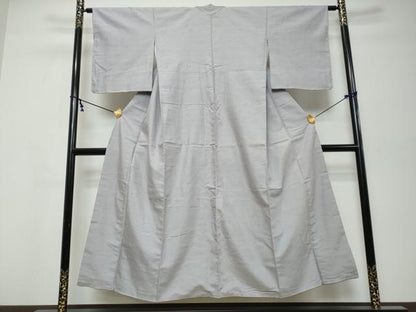 平和屋着物●ぜんまい紬　霞文　ますいわ屋扱い　正絹　逸品　未使用　DABK0010ud