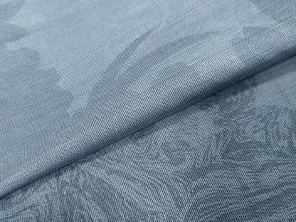 平和屋着物●訪問着　紬地　草花文　シルエット　ロング丈　正絹　逸品　DABK0015ud