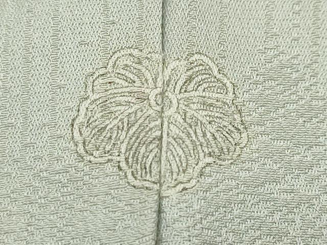 平和屋着物●訪問着　風景笹竹文　正絹　逸品　DABK0023ud