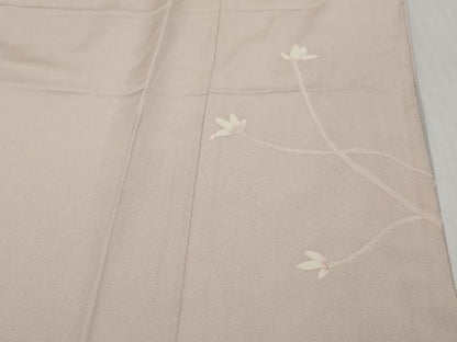 平和屋着物●訪問着　枝花文　暈し染め　正絹　逸品　DABK0025ud