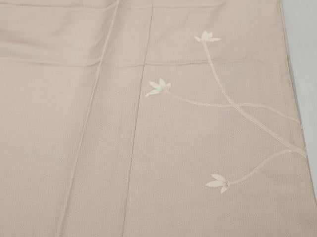 平和屋着物●訪問着　枝花文　暈し染め　正絹　逸品　DABK0025ud