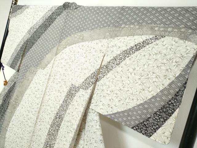 平和屋着物●訪問着　吉祥花文　正絹　逸品　DABK0033ud