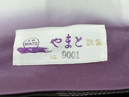 平和屋着物●本場大島紬　雪輪草花文　やまと誂製　正絹　逸品　DABK0037ud