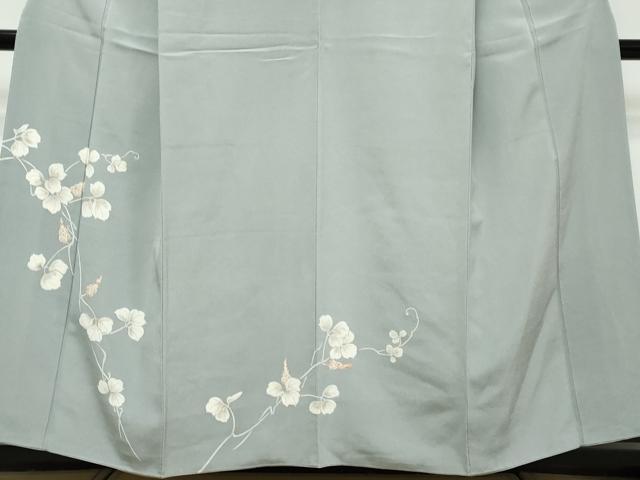 平和屋着物●訪問着　蔦の葉文　正絹　逸品　DABK0058ud