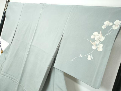 平和屋着物●訪問着　蔦の葉文　正絹　逸品　DABK0058ud